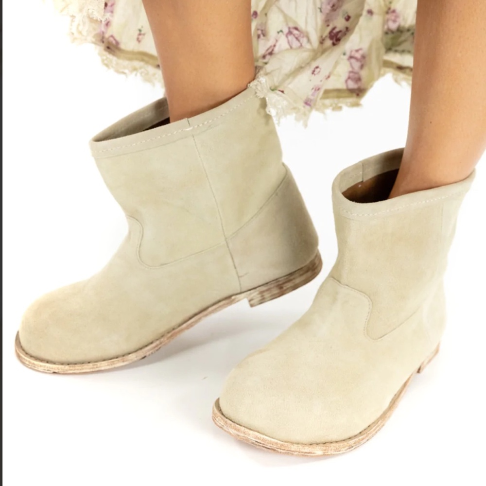 Cream Ranchero Boot